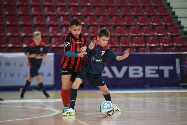 Detalj s U-11 utakmice Galižana - Novigrad (Foto: Futsal Pula)